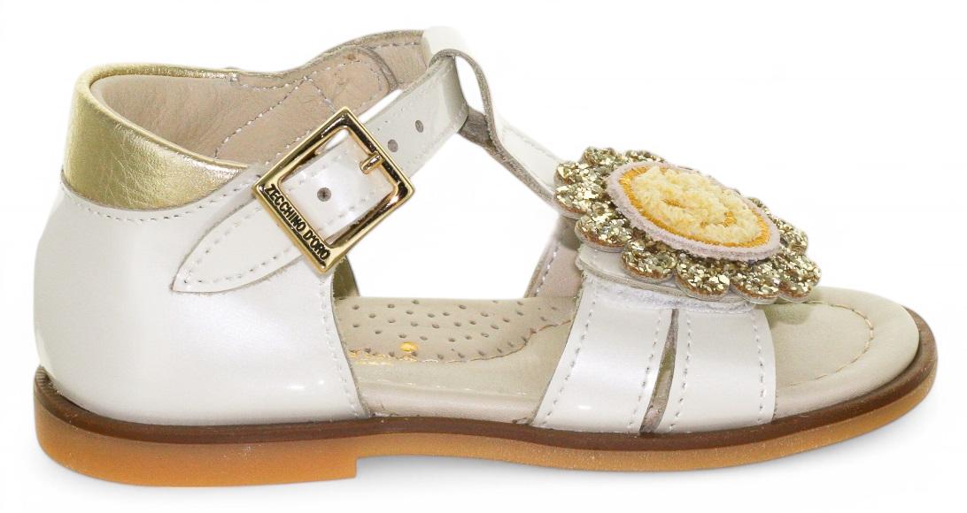 Zecchino D'Oro Sandaal - Zecchino D'oro Kinderschoenen - Ecru | N23-2377