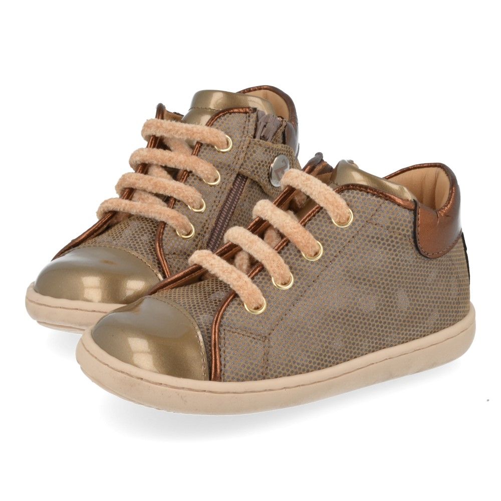 Zecchino D'Oro Sneaker - Zecchino D'oro Kinderschoenen - Brons | N12-1044