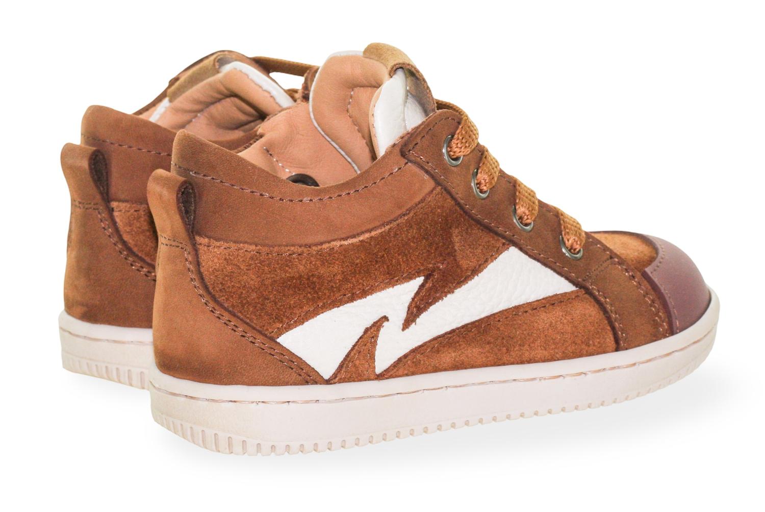 Zecchino D'Oro Sneaker - Zecchino D'oro Kinderschoenen - Cognac | B13-1304
