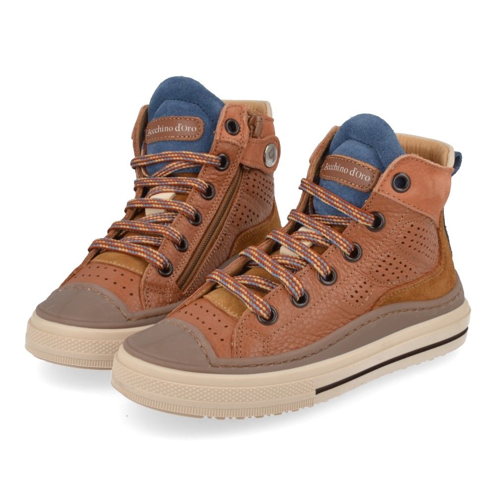 Zecchino D´Oro Sneaker - Zecchino D'oro Kinderschoenen - Cognac | F13-4316