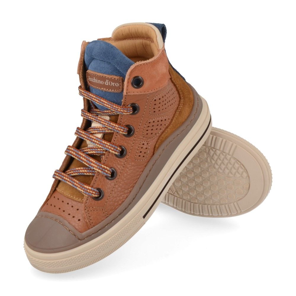 Zecchino D´Oro Sneaker - Zecchino D'oro Kinderschoenen - Cognac | F13-4316