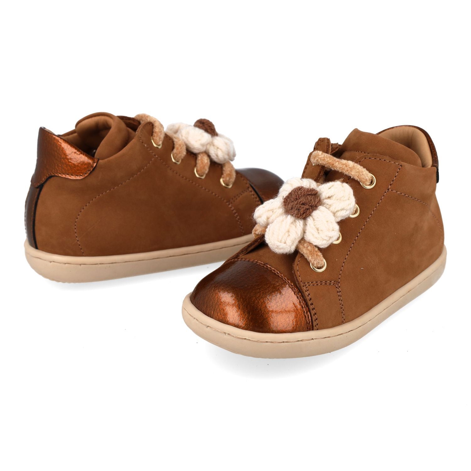 Zecchino D'Oro Sneaker - Zecchino D'oro Kinderschoenen - Cognac | N12-1044