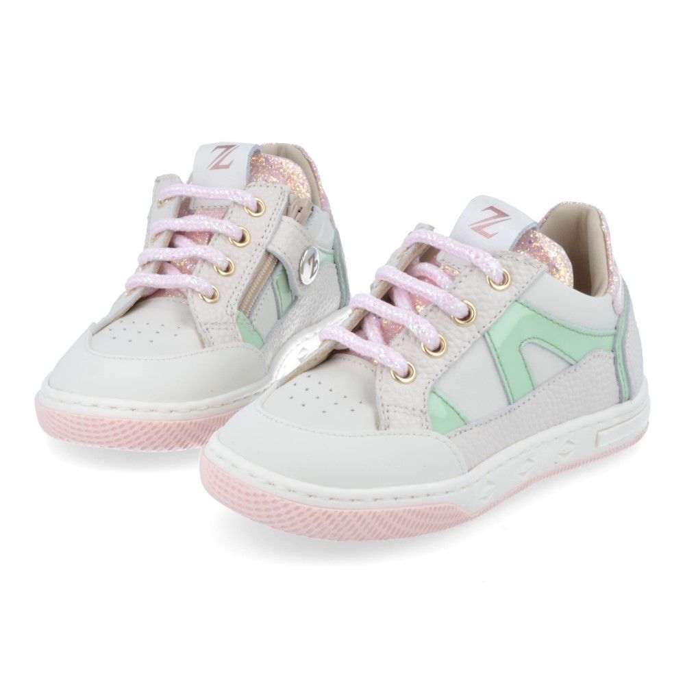 Zecchino D'Oro Sneaker - Zecchino D'oro Kinderschoenen - Ecru | N12-1658