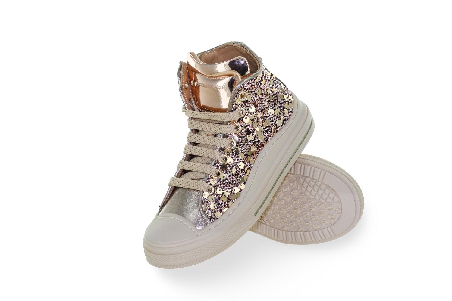 Zecchino D'Oro Sneaker - Zecchino D'oro Kinderschoenen - Goud | F13-4305