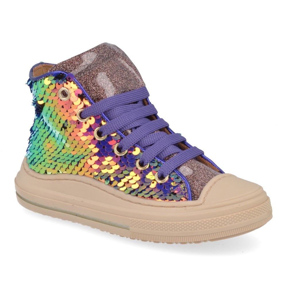 Zecchino D'Oro Sneaker - Zecchino D'oro Kinderschoenen - Paars | F13-4305