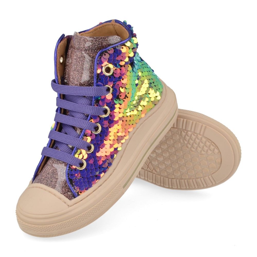 Zecchino D'Oro Sneaker - Zecchino D'oro Kinderschoenen - Paars | F13-4305