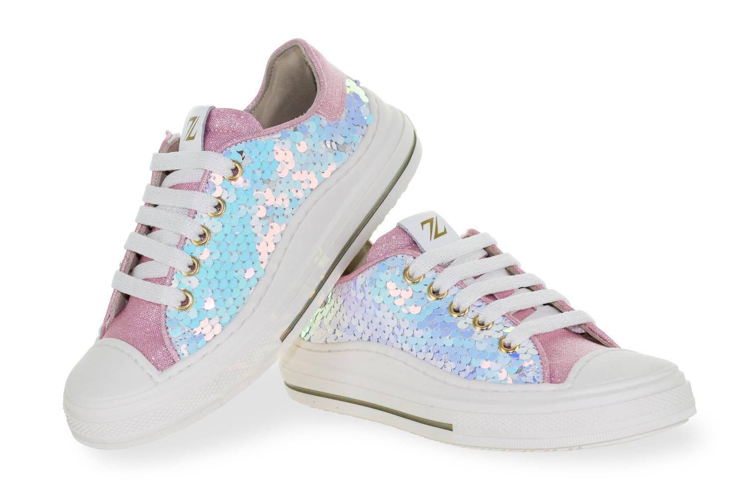 Zecchino D'Oro Sneaker - Zecchino D'oro Kinderschoenen - Zilver | F13-4328