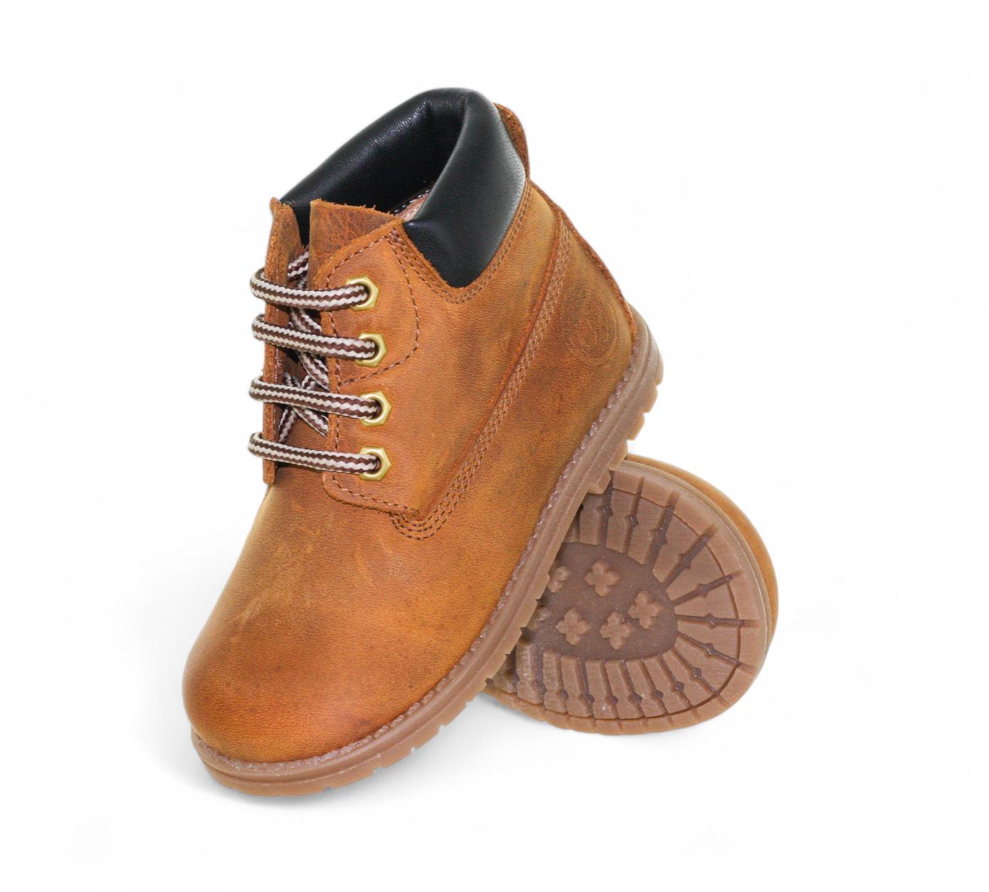 Zecchino D'Oro Veterboot - Zecchino D'oro Kinderschoenen - Cognac | N04-403
