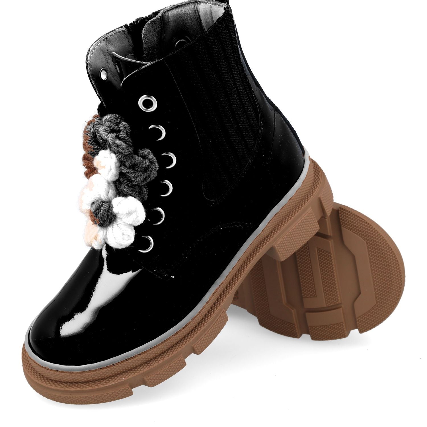 Zecchino D'Oro Veterboot - Zecchino D'oro Kinderschoenen - Zwart | M00-6008