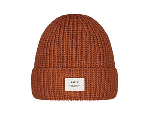 Zerman Beanie - Barts Amsterdam Accessoires - Oranje | Brick